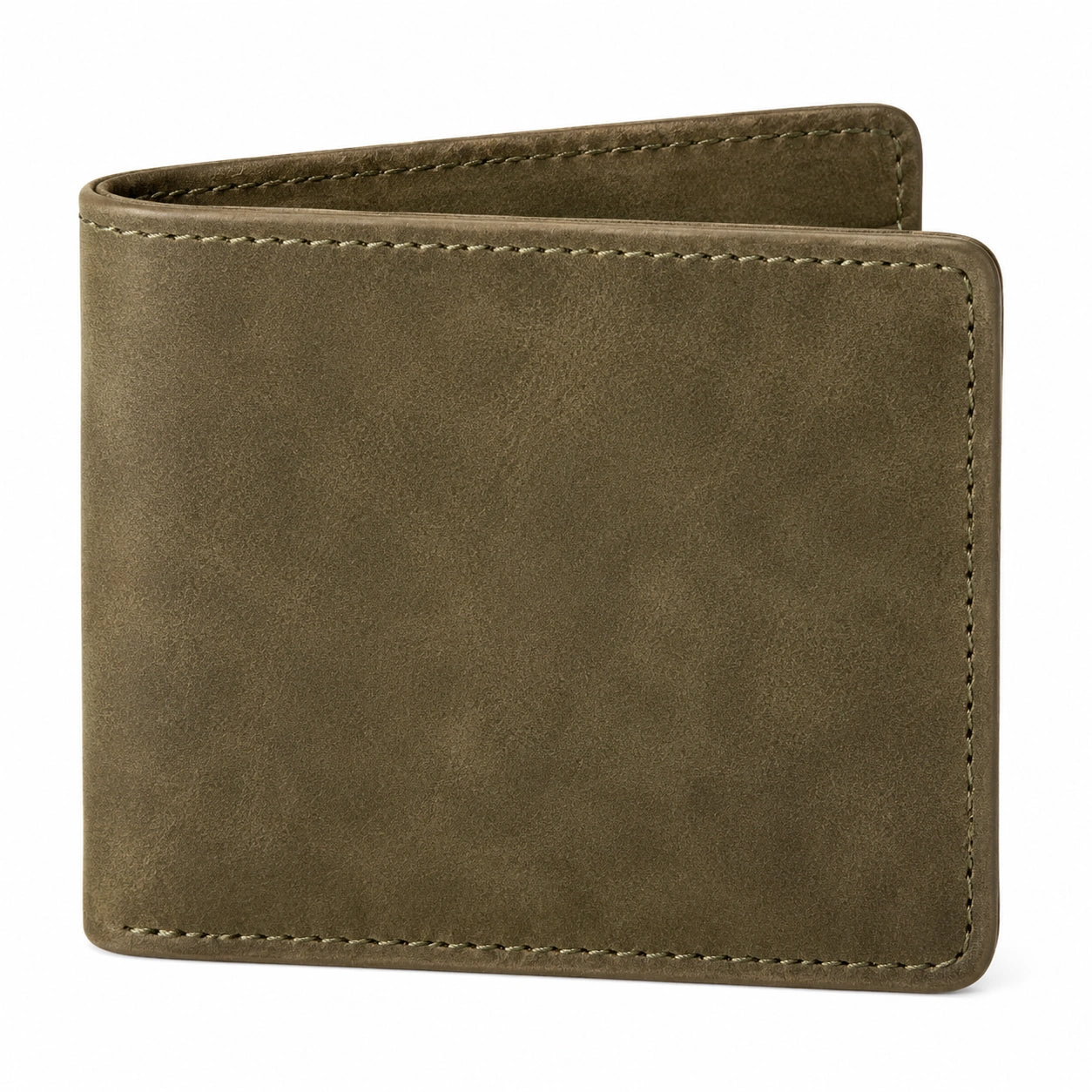 Cartera bifold para hombre color caqui